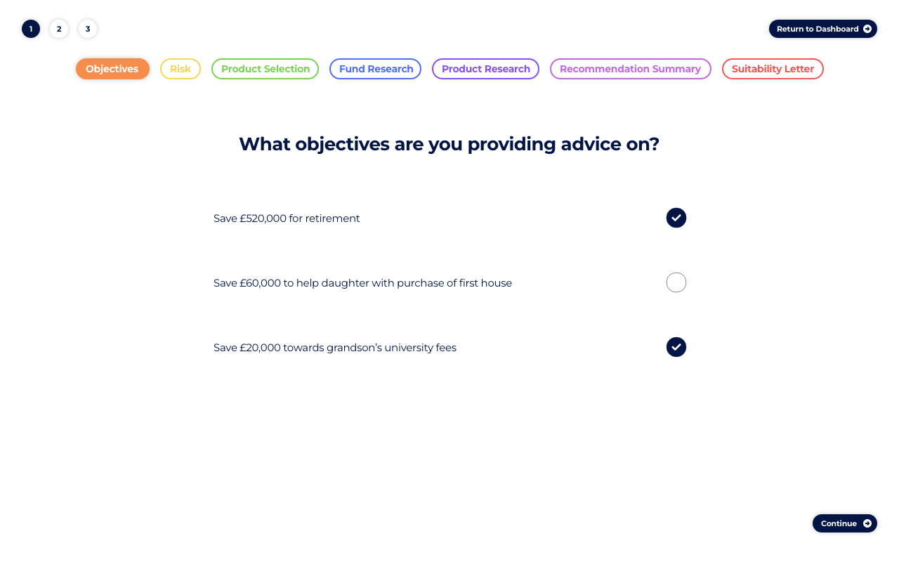 Pilot objectives